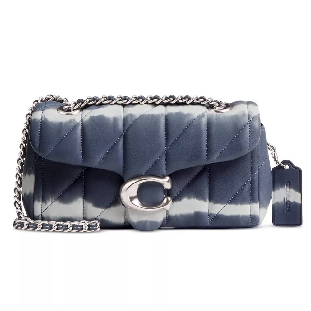 Coach Quilted Tie Dye Leather Tabby 20 Shoulder/Crossbody Bag